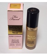 Too Faced Latte Born This Way Multi Use Sculpting Concealer Full Size New - $459.34 MXN