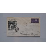 HUMPHREY BOGART SIGNED FDC ENVELOPE - 50th Anniversary of Motion Picture... - $1,589.00