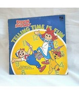 Raggedy Ann &amp; Andy Record Telling Time is Fun - £16.45 GBP