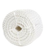 Koch Industries, 3/8, White Koch 5211236 Twisted Nylon Rope, 100 Feet - $966.84 MXN