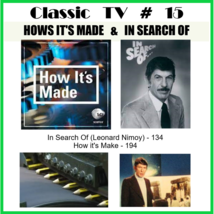 Classic Television pack # 15 - 328 classic tv shows - $21.46