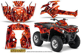 CAN-AM OUTLANDER L 2014-2016 GRAPHICS KIT CREATORX INFERNO R - £210.36 GBP