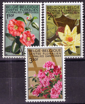 ZAYIX Belgium 734-736 MNH Flowers Plants Nature Azalea Water Lily 071823S125M - £1.19 GBP