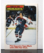 1978-79 O-Pee-Chee Phil Esposito #2 NY Rangers - £6.17 GBP