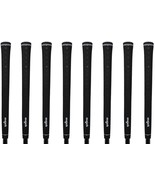 Majek Tour Pro Soft Black Standard Size LOGO Golf Grips ( 8 PACK ) - €25,31 EUR