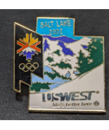USWEST Olympic Lapel/Hat Pin Badge ~ 2002 Salt Lake ~ Mountains - €10,96 EUR