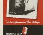 Elvis Presley Brochure Historic RCA Studio B BRO2 - £3.94 GBP