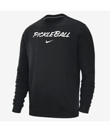 NWT men&#39;s medium nike pickleball Club crew Sweatshirt black/white - $874.31 MXN