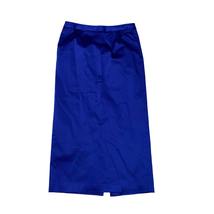 Talbots Petites Long Formal Satin Skirt with Pockets and back slit opening 12P  - £25.88 GBP
