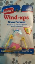 Vintage 1990 Playskool Wind Ups &quot;Snow Funnies&quot; ~Bunny - $4.94