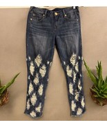 True Religion STARR Crop Capri Straight Skinny Jeans Womens Size 26 Low ... - $48.37 CAD