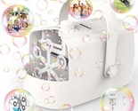 Bubble Machine, Automatic Bubble Blower, 8000+ Bubbles Per Minute, Elect... - £43.90 GBP