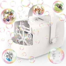 Bubble Machine, Automatic Bubble Blower, 8000+ Bubbles Per Minute, Elect... - $54.99