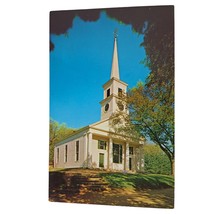 Postcard View Of The Meetinghouse Old Sturbridge Village Sturbridge MA Chrome - £5.62 GBP