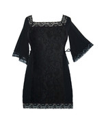 4X 22 24 Elegance Double Lace Up Top Plus Size New Black - $102.90 CAD