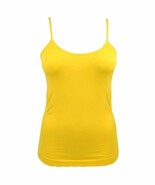 X 12 XL MXM Sunshine Yellow Cami Shell Tank Top Plus Size NWT - $28.06 CAD