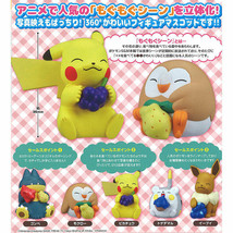 Pokemon Sun &amp; Moon Manpuku Pakupaku Mascot Mini Figure Collection - £26.52 GBP