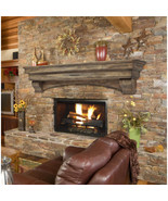The Celeste 48 in. Mantel Shelf Dune Finish - £533.22 GBP