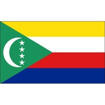 Comoros Flag Polyester 2 ft. x 3 ft. - £3.54 GBP