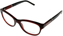 Burberry Eyewear Frame Women Red Havana Oval BE2151 3322 - £123.54 GBP