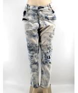 Demolition Acid Washed Mens Jeans 38 x 30 - £15.52 GBP