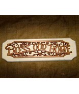 Wood and Metal Bless Our Home Sign - $15.02 CAD