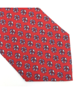 VINEYARD VINES Indian Trail Club red blue 100% silk neck tie - Franklin ... - £18.38 GBP