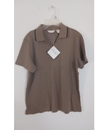 NEW PING SHORT SLEEVE V-NECK GOLF SHIRT WOMENS SIZE MEDIUM - $673.35 MXN