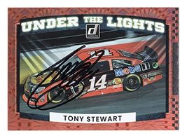 Autographed Tony Stewart 2022 Donruss Racing Under The Lights Rare Insert Signed - £42.47 GBP