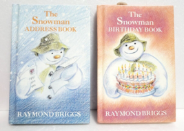 El libro de cumpleaños del muñeco de nieve Set Old Rare Raymond Briggs - £61.88 GBP