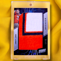 NFL DREW LOCK 2019 PANINI NATIONAL CONVENTION MASSIVE MATERIALS /25 - £24.50 GBP