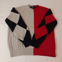 Hello Kitty & Friends Women's Beige & Red Cotton Pullover Sweater Size Small image 11