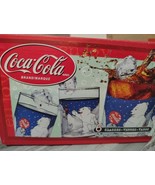 Vintage Coca-Cola New Set 6-16oz Glasses Made By Indiana Glass Co. Cubs ... - $407.89 MXN