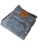 Levi Strauss Signature Men&#39;s Straight Leg Jeans Size 38 X 30 Light Wash ... - $31.68