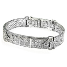 Gerochristo 6286 - Sterling Silver Medieval Byzantine Bracelet  - $1,200.00
