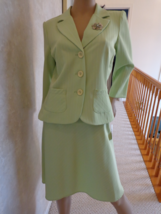 LADIE’S (NWT) LIME GREEN “MY MICHELLE” 2 PC. Suit SIZE 9/10 (#1657) - £55.26 GBP