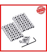 Versatile Locking Pin Backs Set - 100 Pieces with Wrenches, Random Colors - $39.93 CAD