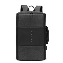 Men Backpack High capacity 17 inch Laptop Backpack Multifunction USB Charging Tr - £64.22 GBP