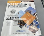Mancomm 29 CFR Part 1926 OSHA Construction Standards Regulations Reg Logic - $34.64