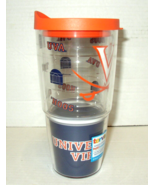 Tervis Tumbler 24oz University of Virginia UVA HOOS Orange Travel Lid In... - £21.34 GBP