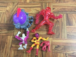 Small Mixed Lot of 5 Boy Toys Action Figures Cake Toppers Nice! Ben 10, DC, - $6.44