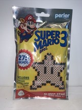 Perler Fused Bead Kit Super Mario Bros. 3 275 Beads. Star - $6.92