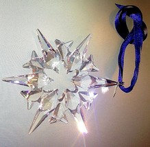 Swarovski 2007 Christmas Star / Snowflake, Mint, ornament only - $83.99