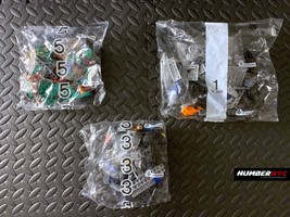 3x Lego UNOPEN SEALED 2017 Jurassic World Bags Lot Little Dinosaur &amp; Minifigures - £23.73 GBP