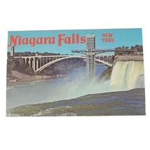 Goat Island Niagara Falls Ontario Canada Rainbow Bridge Chrome Postcard New York - £3.95 GBP