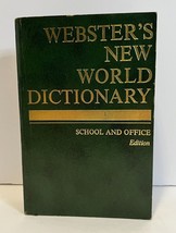 Webster&#39;s New World Dictionary Compact School And Office Edition 1967 - £7.41 GBP