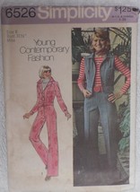 Simplicity Pattern 6526 Misses&#39; Jacket, Vest &amp; Pants Size 8 Uncut Vintage 1970&#39;s - £6.83 GBP