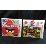 Nintendo 3DS   Super Mario 3D Land - + Angry Birds Trilogy - £18.60 GBP