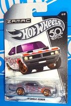 Hot Wheels 2018 50th Anniversary Walmart ZAMAC Series #6 &#39;71 Dodge Demon - £3.91 GBP