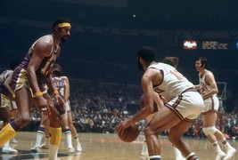 Knicks/Lakers 1970 Championship 24x36 inch rolled wall Poster - £11.34 GBP